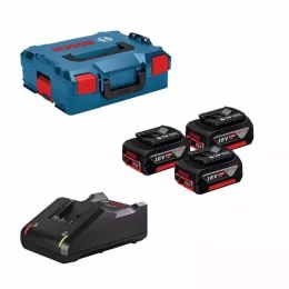 BOSCH AKUMULATOR 18V 5,0Ah 3szt. +ŁADOWARKA GAL 18V-40 LB BOSCH