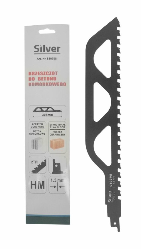 BRZESZCZOT DO PIŁY SZBLASTEJ 305mm SILVER