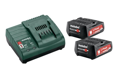 METABO AKUMULATOR 12V 2,0 x2 +ŁAD. SC 30 METABO