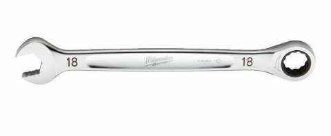 MILWAUKEE KLUCZ PŁASKO-OCZKOWY Z GRZECHOTKĄ 18mm MAXBITE MILWAUKEE