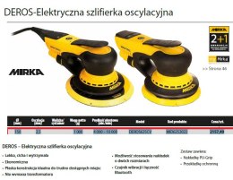 MIRKA DEROS625CV SZLIF. MIMOŚRODOWA 150 MIRKA