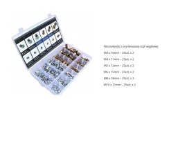 NITONAKRĘTKI M3-M10 300szt./SILVER SILVER