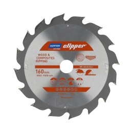 NORTON PIŁA TARCZOWA 160mm x 20mm x 16z DREWNO I KOMPOZYTY ATB (2,6 / 1,6) NORTON