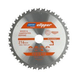 NORTON PIŁA TARCZOWA 216mm x 30mm x 36z DREWNO I KOMPOZYTY ATB Neg (2,3 / 1,8) NORTON