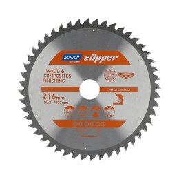 NORTON PIŁA TARCZOWA 216mm x 30mm x 48z DREWNO I KOMPOZYTY ATB Neg (2,6 / 1,6) NORTON