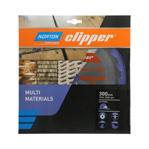NORTON PIŁA TARCZOWA 300mm x 30mm x 20z MULTI MATERIALS DEMOLITION (3,2/2,2) NORTON