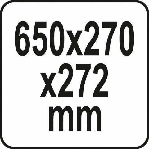 YATO SKRZYNKA NARZĘDZIOWA P65P S1 YATO