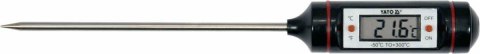 YATO TERMOMETR ELEKTRONICZNY Z SONDĄ YATO