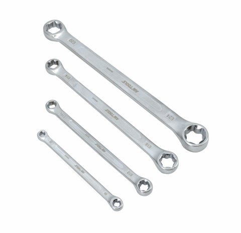 AWTOOLS KLUCZ OCZKOWY TORX E6-E24 - 4 CZĘŚCI BLACK LINE AWTOOLS