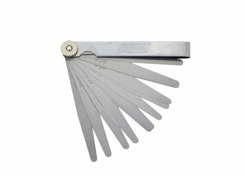 AWTOOLS SZCZELINOMIERZ 100mm 17 LISTKÓW 0.02-1.0mm ZBIEŻNY AWTOOLS