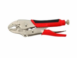 AWTOOLS SZCZYPCE ZACISKOWE MORSEA 140mm SZCZĘKI ZAOKRĄGLONE TPR BLACK LINE AWTOOLS