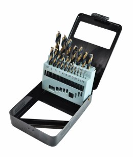 AWTOOLS WIERTŁO METAL HSS M2 KPL. 19szt./1.0-10 mm/ PREMIUM AWTOOLS