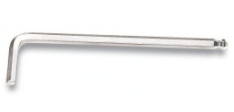 BETA KLUCZ IMBUSOWY / TRZPIENIOWY KĄTOWY Z KOŃCÓWKĄ KULISTĄ, CHROMOWANY 3mm BETA
