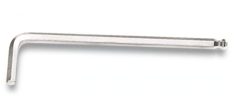 BETA KLUCZ IMBUSOWY / TRZPIENIOWY KĄTOWY Z KOŃCÓWKĄ KULISTĄ, CHROMOWANY 3mm BETA