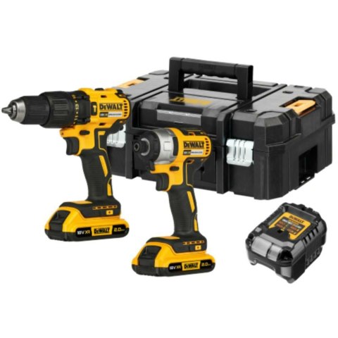 DEWALT.ZESTAW COMBO 18V (DCD778+DCF787) 2x2,0Ah TSTAK II DCK2060D2T DEWALT