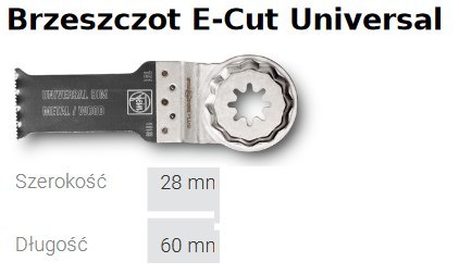 FEIN MT BRZESZCZOT E-CUT UNIVERSAL FEIN