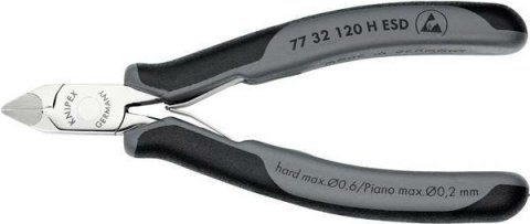 KNIPEX SZCZYPCE BOCZNE MINI 120mm OSTRZA Z WĘGLIKÓW... KNIPEX