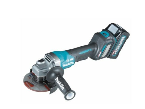 MAKITA SZLIFIERKA KĄTOWA 40Vmax XGT 125mm AWS REG.OBR. 2x4,0Ah GA029GM201 MAKITA