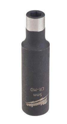 MILWAUKEE NASADKA UDAROWA DŁUGA 1/4" 5mm SHOCKWAVE MILWAUKEE