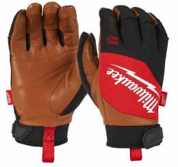MILWAUKEE RĘKAWICE SKÓRZANE HYBRYDOWE XL/10 MILWAUKEE