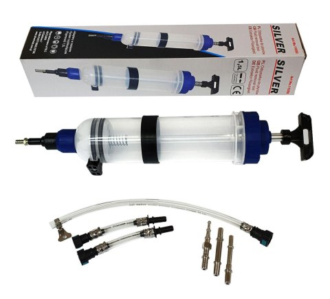 ODCIĄGARKA OLEJU 1500ml Z OSPRĘTEM /SILVER SILVER